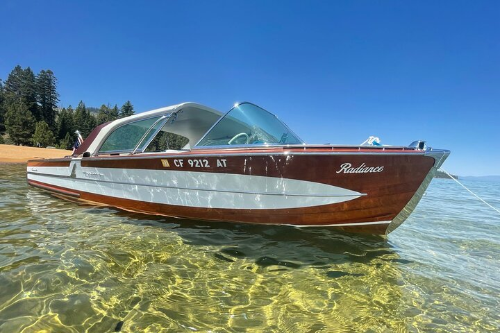 Private Lake Tahoe Tour on a Classic Wooden Boat with Captain (3 Hours) - Photo 1 of 8